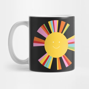 rainbow sun Mug